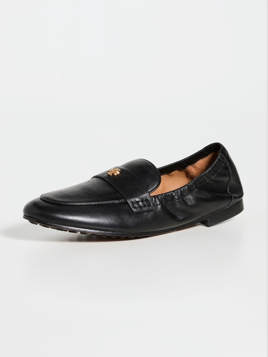 Tory Burch Shoes - Tory burch Black Leather Slip-On Loafer for Women size 9.5